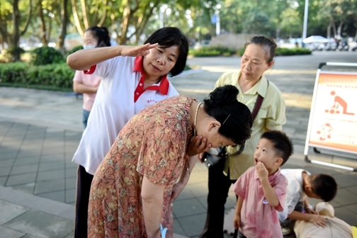 世界急救日淮南市红十字会教你学救护13