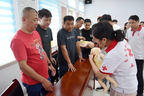淮南市红十字会首次开展社区矫正对象应急救护培训4