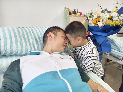 淮南市第78例造血干细胞捐献者韩凌杰成功捐献5