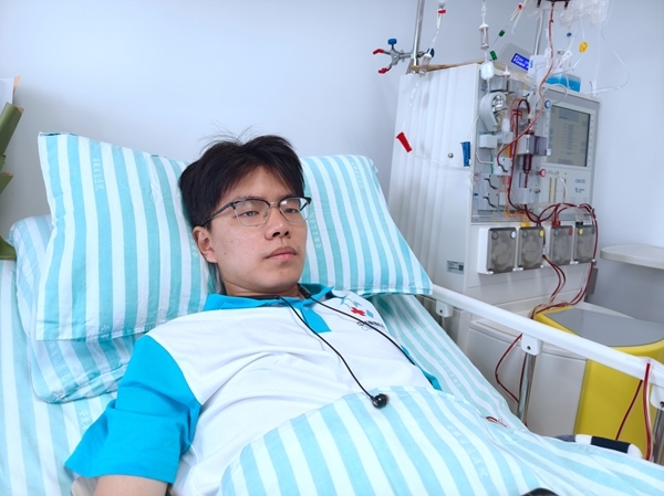 淮南第75棒生命接力成功传递3
