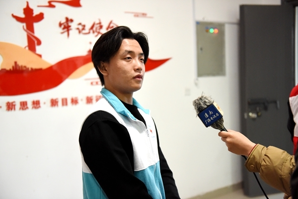 淮南59棒“生命接力者”许梓强启程传递6