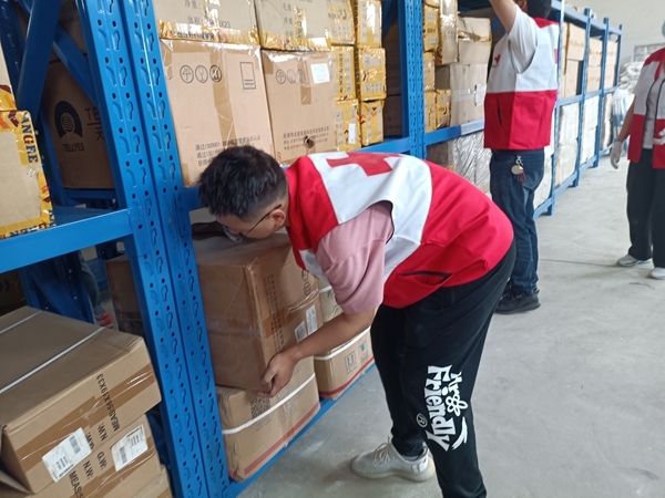 淮南市红十字会加紧备灾救灾物资储备库建设22