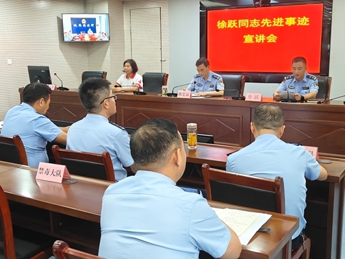 宣讲、普及与行动——榜样的力量    造血干细胞捐献者徐跃带动全县系统