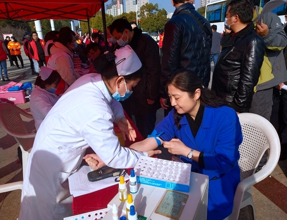 淮南市红十字会上下联动暖融春爱满城12