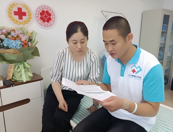 淮南市第42例造血干细胞捐献者方文康成功捐献4