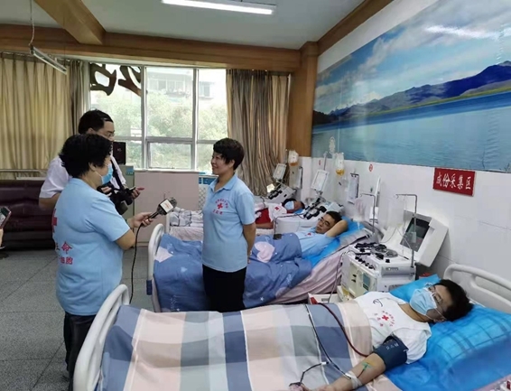 淮南市红十字会多种形式庆祝建党百年11