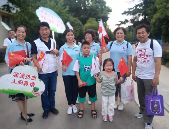 淮南市红十字会多种形式庆祝建党百年14