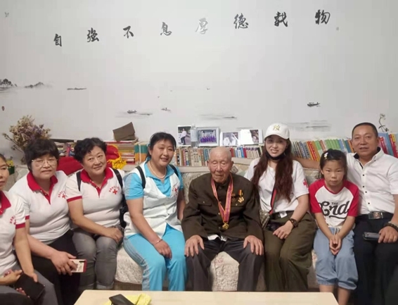 淮南市红十字会多种形式庆祝建党百年18