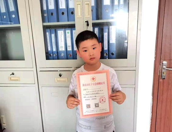 淮南市民慷慨解囊助灾区2