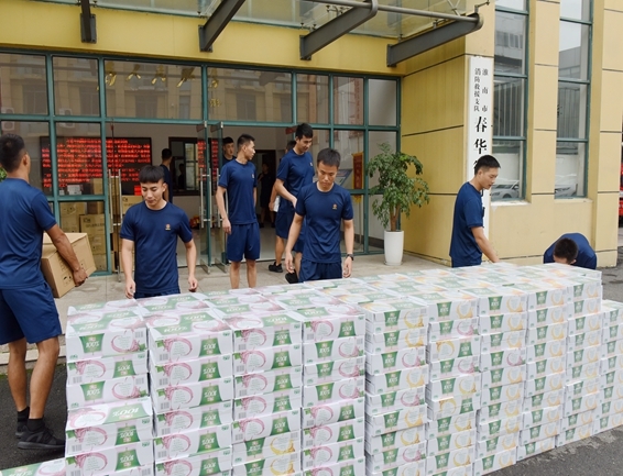 淮南救灾我们唐山人也一样牵挂3