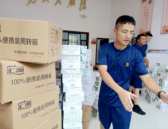 淮南救灾我们唐山人也一样牵挂7