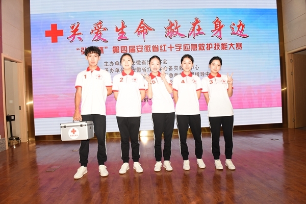 淮南代表队全省应急救护技能大赛获佳绩8