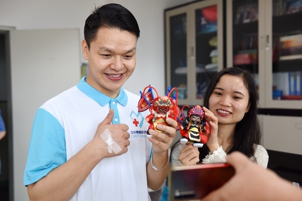 淮南市第43例造血干细胞捐献者王胜成功捐献9