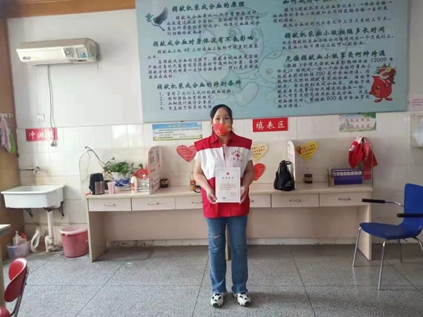 淮南市红十字会生命接力志愿服务队开展纪念“9.18”和“世界骨髓捐献者日”活动2