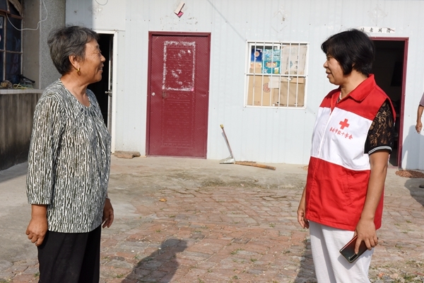 淮南市红十字会支持帮扶村产业发展2