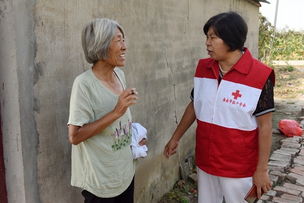 淮南市红十字会支持帮扶村产业发展3