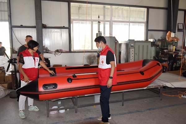 淮南市红十字会支持帮扶村产业发展6