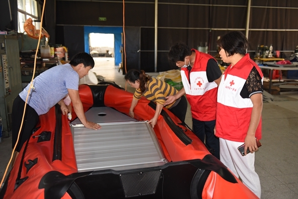 淮南市红十字会支持帮扶村产业发展7