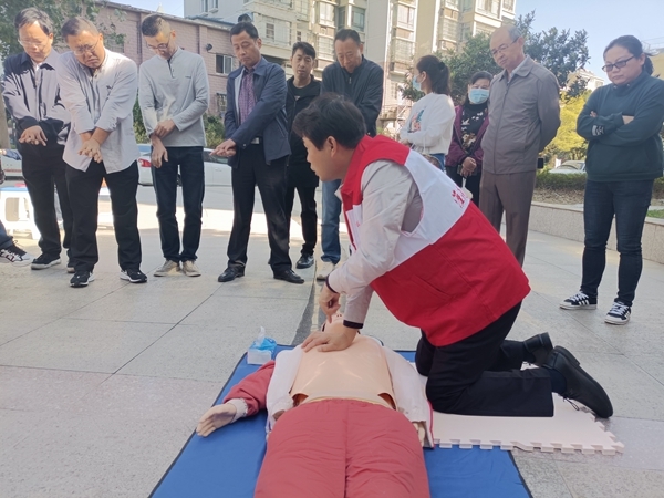 国际减灾日,淮南市红十字会教你学救护10