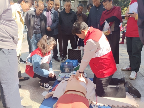 国际减灾日,淮南市红十字会教你学救护11