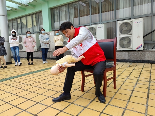 国际减灾日,淮南市红十字会教你学救护30