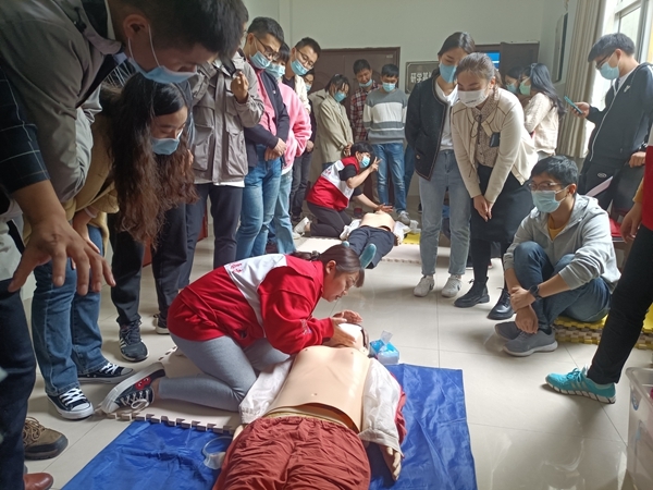 国际减灾日,淮南市红十字会教你学救护40