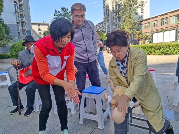 国际减灾日,淮南市红十字会教你学救护8