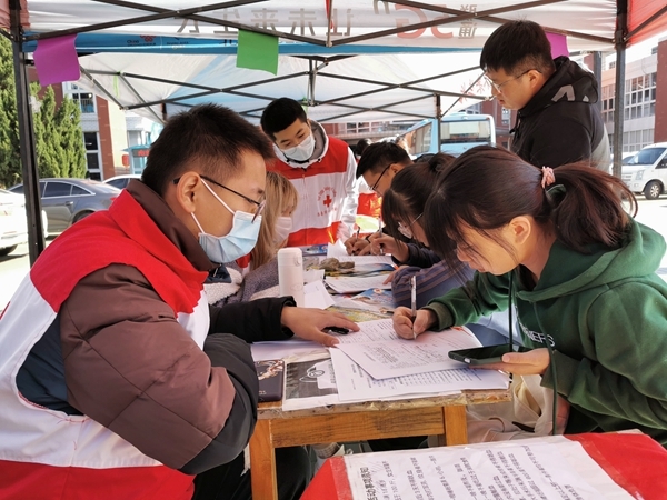 淮南市红十字会持续开展献血采样28