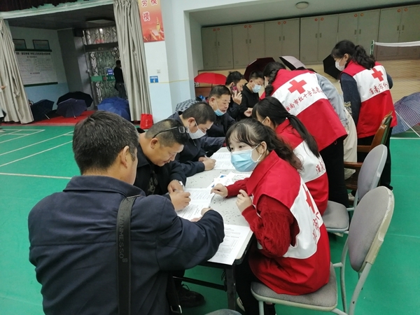 淮南市红十字会持续开展献血采样30