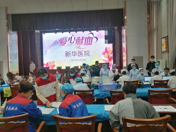 淮南市红十字会持续开展献血采样31