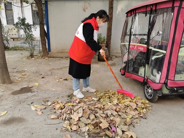 淮南市红十字会总动员加大帮扶社区环境清理整治力度13