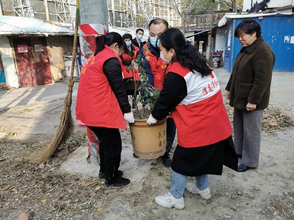 淮南市红十字会总动员加大帮扶社区环境清理整治力度14