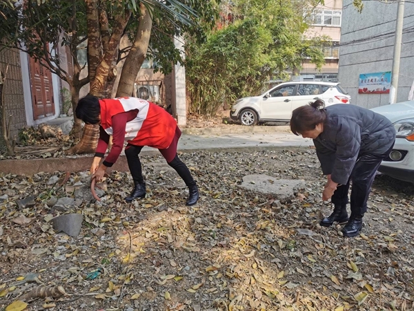 淮南市红十字会总动员加大帮扶社区环境清理整治力度21